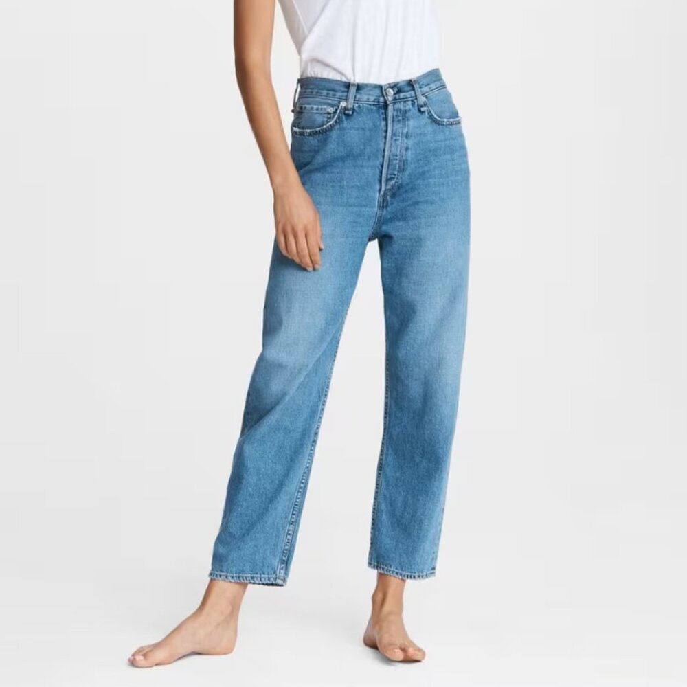Rag & Bone Denim 90s High-Rise Straight - Celestial